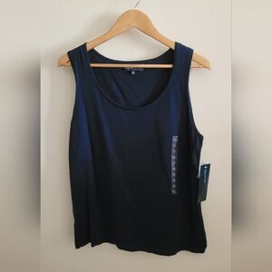 Women's Black Sleeveless Top